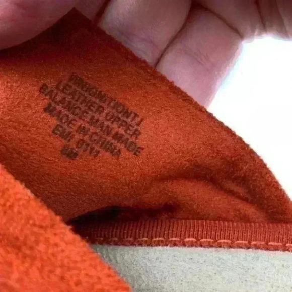 Nine west sandals sz 8 Wntgnitiontj burnt orange suede wedge espadrilles - Picture 8 of 9